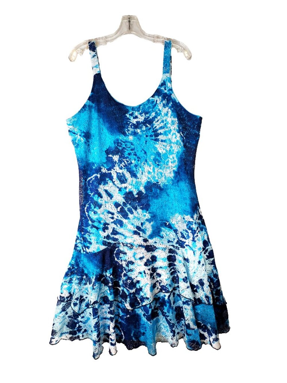 L’Atelier lined lace short dress size Large